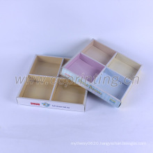 Colorful folding flat gift paper box for packaging printable